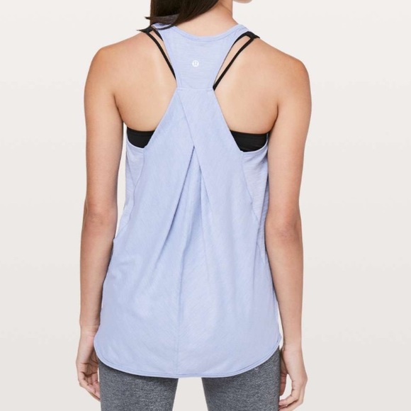 lululemon athletica Tops - NWT Lululemon Essential Tank Heathered Iron Purple W1AZOS
